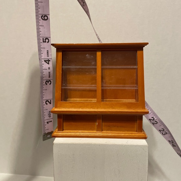 Dollhouse 1:12 Scale  Food Cabinet Display Dining Room Miniature Furniture 16 - Picture 7 of 9